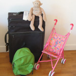 bagages vacances famille