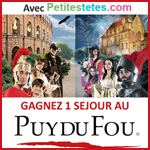 Jeu concours Puy du Fou 2013